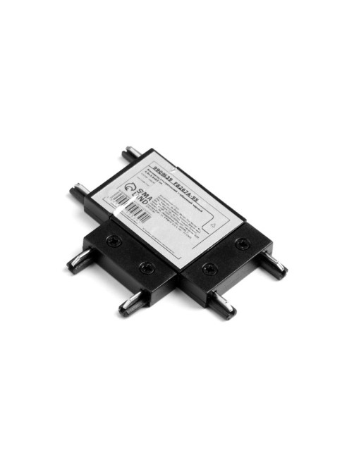 Коннектор ультратонкий т-образный Ultra, чёрный, 4.6×3.6×0.6 см