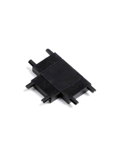 Коннектор ультратонкий т-образный Ultra, чёрный, 4.6×3.6×0.6 см