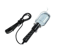 Светильник переносной светодиодный Luazon Lighting с выключателем, 10 Вт, 24 LED, 5 м, чёрный