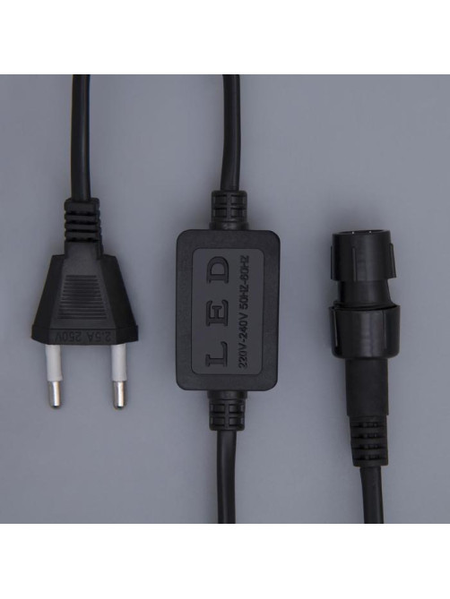 Шнур питания Luazon Lighting для светового шнура 11 мм, 2-pin, 220 В