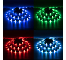 Комплект светодиодной ленты Luazon Lighting 3 м, IP65, SMD5050, 30 LED/м, USB, пульт ДУ, приложение, RGB