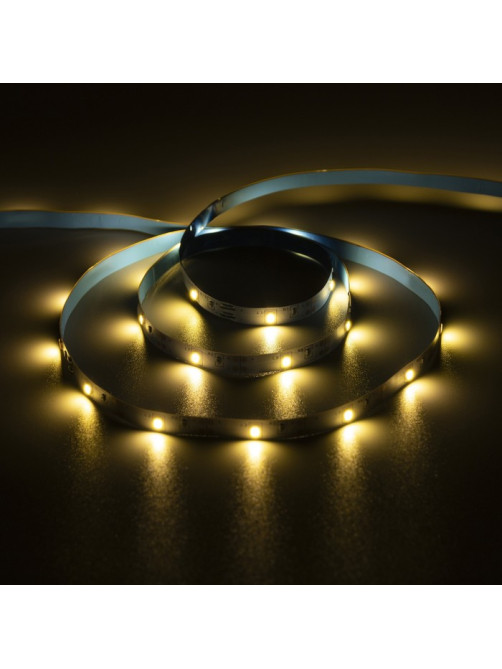 Светодиодная лента Luazon Lighting 1 м, IP20, SMD2835, 30 LED/м, 3хААА, 3000К