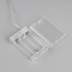 Светодиодная лента Luazon Lighting 1 м, IP20, SMD2835, 30 LED/м, 3хААА, 3000К