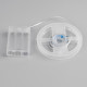 Светодиодная лента Luazon Lighting 1 м, IP20, SMD2835, 30 LED/м, 3хААА, 3000К