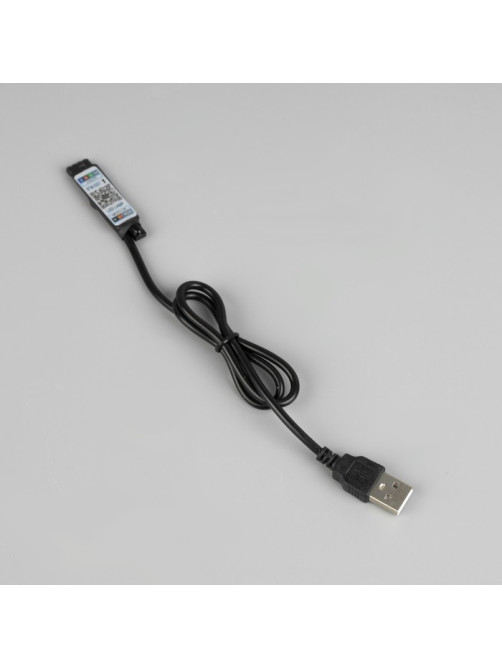 Комплект светодиодной ленты Luazon Lighting 3 м, IP65, SMD5050, 30 LED/м, USB, пульт ДУ, приложение, RGB