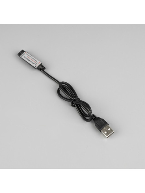 Комплект светодиодной ленты Luazon Lighting 3 м, IP65, SMD5050, 30 LED/м, USB, пульт ДУ, RGB