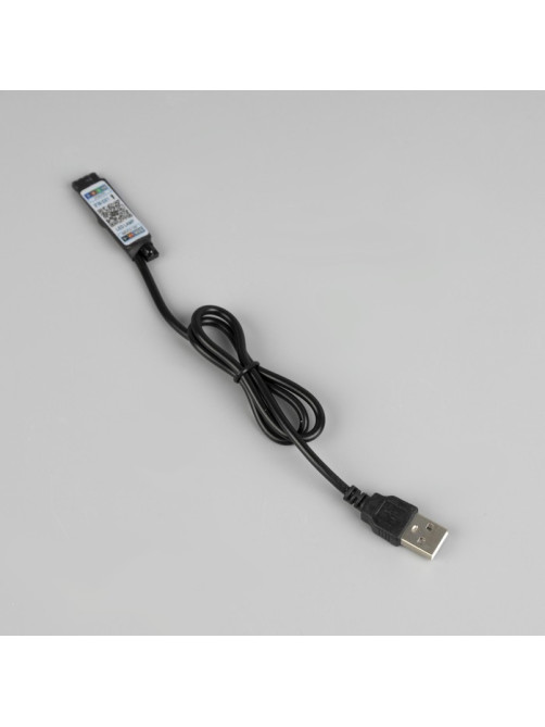 Комплект светодиодной ленты Luazon Lighting 5 м, IP65, SMD5050, 30 LED/м, USB, пульт ДУ, приложение, RGB