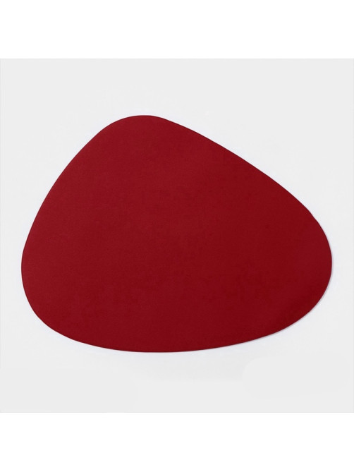Салфетка сервировочная на стол Доляна «Тэм», 45×35 см, красная