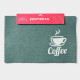 Салфетки сервировочные на стол Доляна Coffee, 4 шт., 44×29 см, бирюзовые