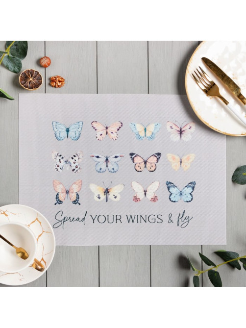 Салфетка на стол «Доляна» You Wings, ПВХ, 40×29 см
