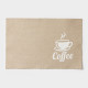 Салфетки сервировочные на стол Доляна Coffee, 4 шт., 44×29 см, бежевые