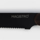 Нож для мяса и стейков Magistro Dark wood, длина лезвия 12.7 см