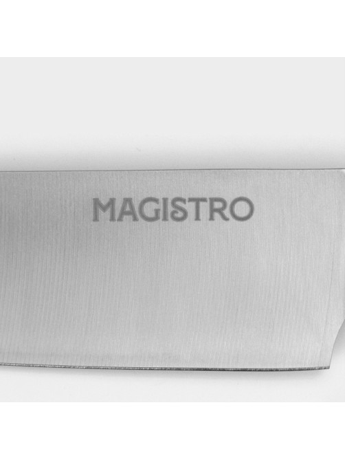 Нож-шеф Magistro Ardone, лезвие 20 см, серебристый