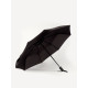 Зонт автоматический Black, 3 сложения, 8 спиц, R=48/55 см, d=96 см, чёрный