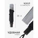 Зонт механический «Классика», эпонж, 4 сложения, 8 спиц, R=48/55 см, d=96 см, МИКС