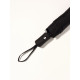 Зонт автоматический Black, 3 сложения, 8 спиц, R=48/55 см, d=96 см, чёрный