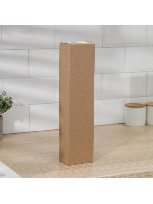Держатель для бумажных полотенец подвесной Доляна 26×1.5×12 см, чёрный