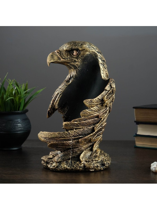 Подставка для бутылки «Орел», под бронзу, 15×14×25 см