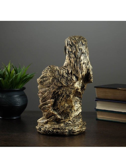 Подставка для бутылки «Орел», под бронзу, 15×14×25 см