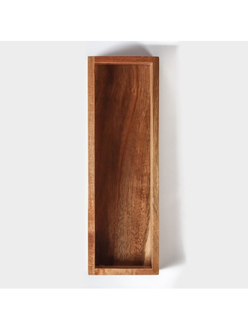 Лоток для подачи столовых приборов Magistro Tropical 25×8×4 см, акация