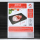 Доска разделочная Доляна, 29.5×20.5×0.2 см, для разморозки продуктов, металл, чёрная