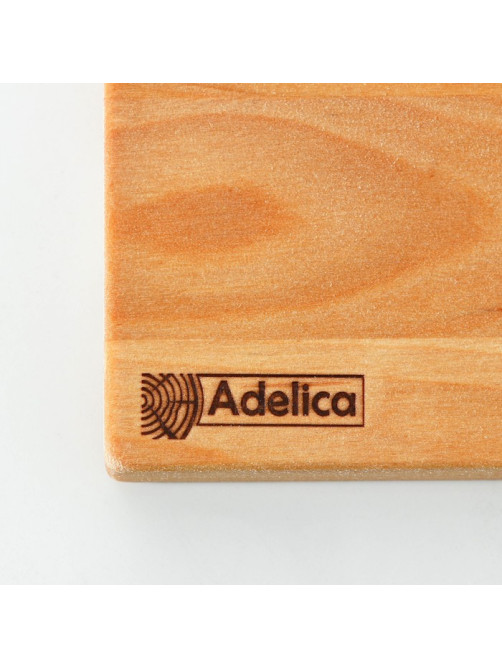 Доска разделочная с упором Adelica «Мастер шеф», 36×26×1.8 см, пропитана минеральным маслом, дерево берёза