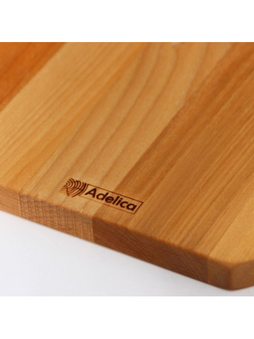 Набор деревянных разделочных досок на подставке Adelica, 3 шт.: 30×24, 22.5×18, 19×15 см, пропитаны минеральным маслом, берёза
