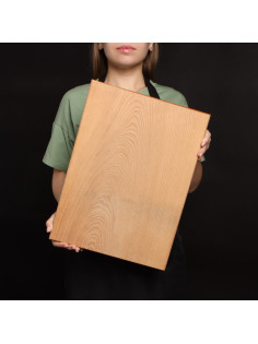 Доска разделочная Magistro, 40×30×3 см, толщина 2.5-3 см, дерево цельный массив бука