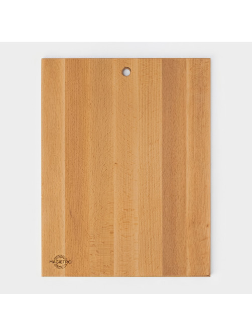 Доска разделочная Magistro, 40×30×1.2 см, дерево дуб