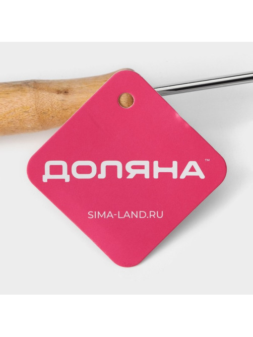 Толкушка Доляна «Деревенька. Цветочек», 23×7 см