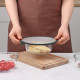 Вакуумная крышка для посуды Доляна, d=22.5 см, зелёная