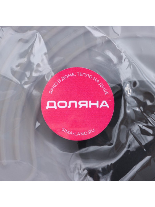Крышка универсальная Доляна, силикон, d=22.5 см, серая