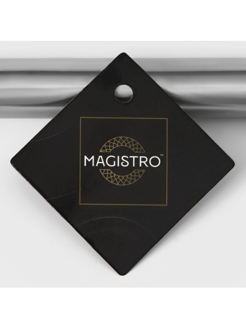 Сито для просеивания Magistro Arti, d=12 см, цвет серебристый