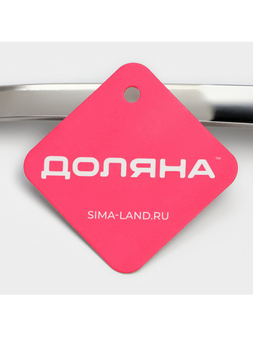 Вилка для мяса Доляна Everyday, h=37×3 см, толщина 3 мм, нержавеющая сталь, серебристая