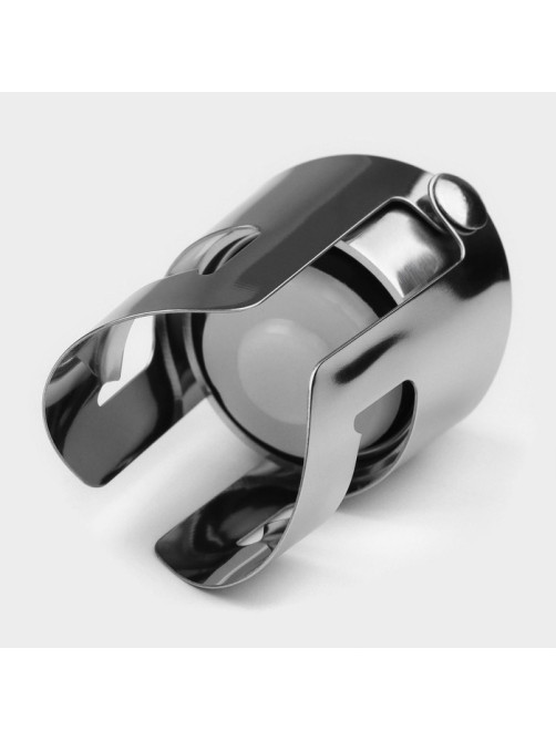 Пробка для бутылки раздвижная Magistro, 4×5.5 см, нержавеющая сталь
