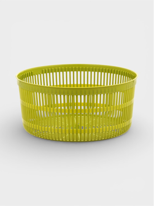 Центрифуга для сушки зелени Доляна Fresh cook, 3.7 л, пластик, белая, зелёная