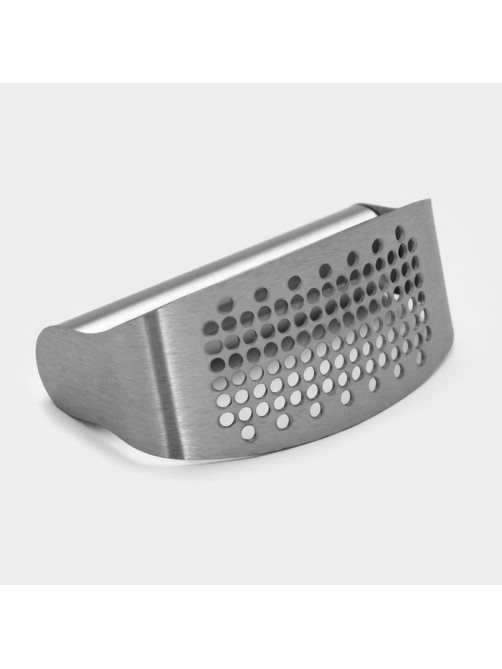Пресс для чеснока Доляна Steel, 10×5 см, цвет серебряный