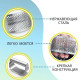 Пресс для чеснока Доляна Steel, 10×5 см, цвет серебряный