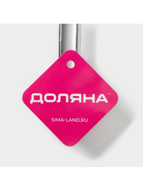 Открывашка с ножеточкой Доляна, 14 см, хромированная