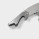 Штопор для вина складной Доляна Steel, h=11 см, серебристый