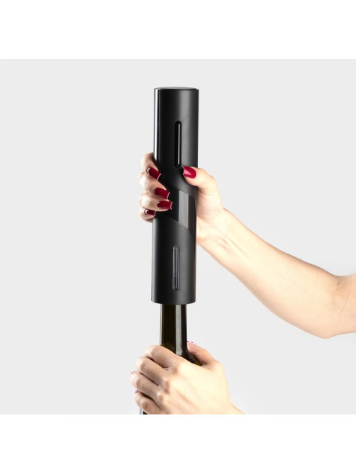 Штопор электрический Magistro Opium, 23×4.8 см, чёрный