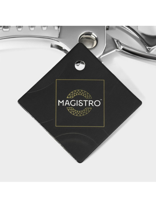 Штопор для вина Magistro Volt, h=18.5 см, серебристый