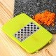 Овощерезка универсальная Доляна Fresh cook, 7 насадок, центрифуга для зелени, белая, зелёная