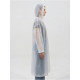 Дождевик - плащ, взрослый, размер 44-50, ЭВА 140 г, белый