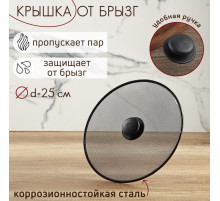 Крышка от брызг Доляна, d=25 см
