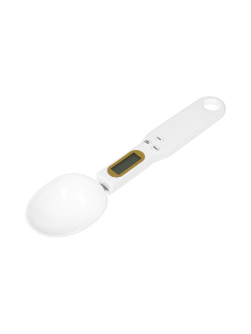 Мерная ложка Luazon LV-507, электронная, до 0.5 кг, белая
