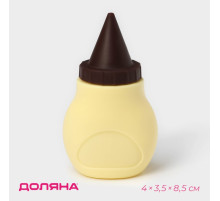 Шприц кондитерский Доляна «Капелька», силикон, 4×3.5×8.5 см