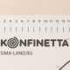 Коврик для выпечки и раскатки теста с разметкой KONFINETTA, армированный, силикон, 40×50 см, 0.44 мм, чёрный