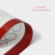 Коврик для выпечки армированный Доляна «Макарунс», силикон, 40×30 см