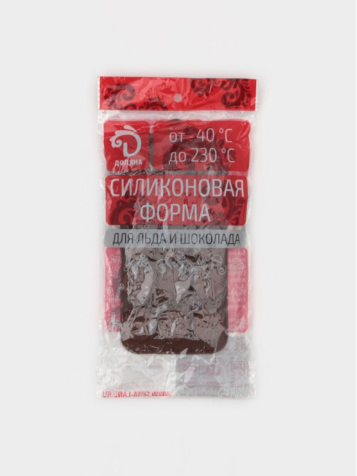 Форма для конфет и шоколада Доляна «Цветочки», силикон, 21×10×2 см, 15 ячеек, МИКС
